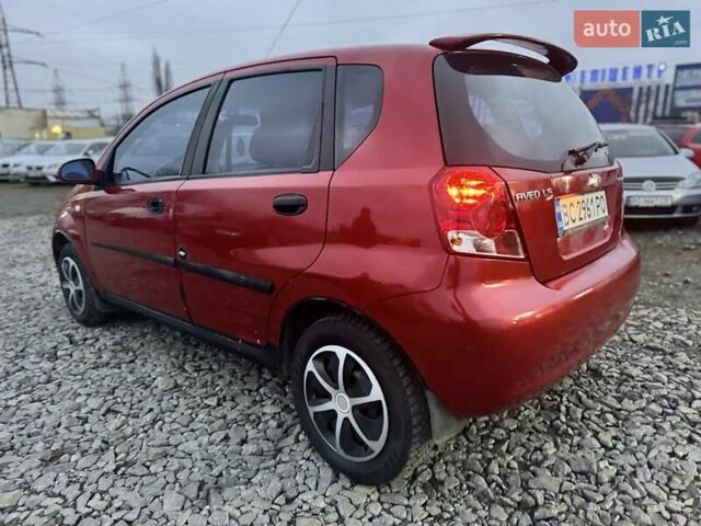 Красный Шевроле Авео, объемом двигателя 1.5 л и пробегом 290 тыс. км за 1680 $, фото 13 на Automoto.ua