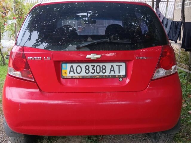 Червоний Шевроле Авео, об'ємом двигуна 0 л та пробігом 200 тис. км за 2100 $, фото 2 на Automoto.ua