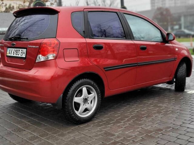 Красный Шевроле Авео, объемом двигателя 1.5 л и пробегом 220 тыс. км за 3650 $, фото 15 на Automoto.ua