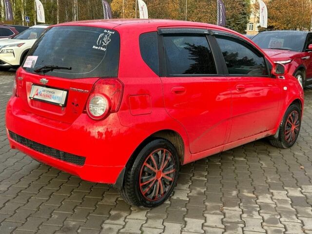 Красный Шевроле Авео, объемом двигателя 1.2 л и пробегом 240 тыс. км за 3999 $, фото 6 на Automoto.ua