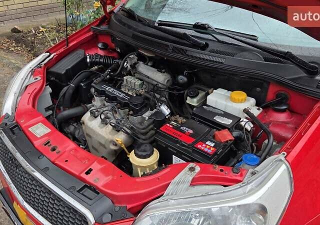 Красный Шевроле Авео, объемом двигателя 1.5 л и пробегом 177 тыс. км за 5500 $, фото 26 на Automoto.ua