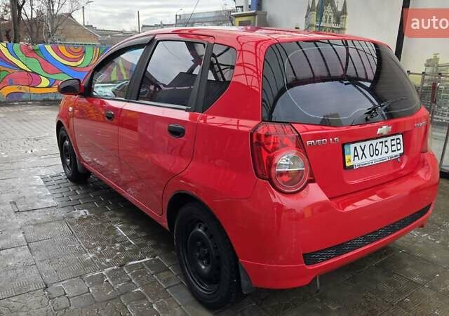 Красный Шевроле Авео, объемом двигателя 1.5 л и пробегом 177 тыс. км за 5500 $, фото 15 на Automoto.ua