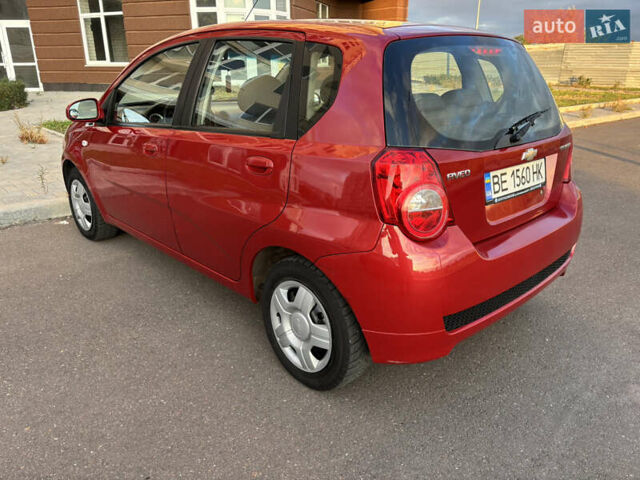 Червоний Шевроле Авео, об'ємом двигуна 1.21 л та пробігом 185 тис. км за 3700 $, фото 7 на Automoto.ua