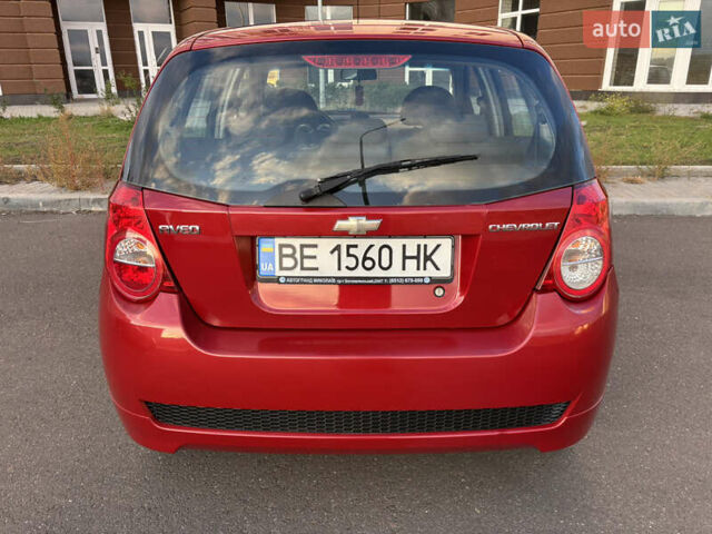 Червоний Шевроле Авео, об'ємом двигуна 1.21 л та пробігом 185 тис. км за 3700 $, фото 6 на Automoto.ua