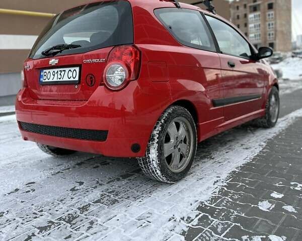 Красный Шевроле Авео, объемом двигателя 1.2 л и пробегом 176 тыс. км за 3600 $, фото 22 на Automoto.ua