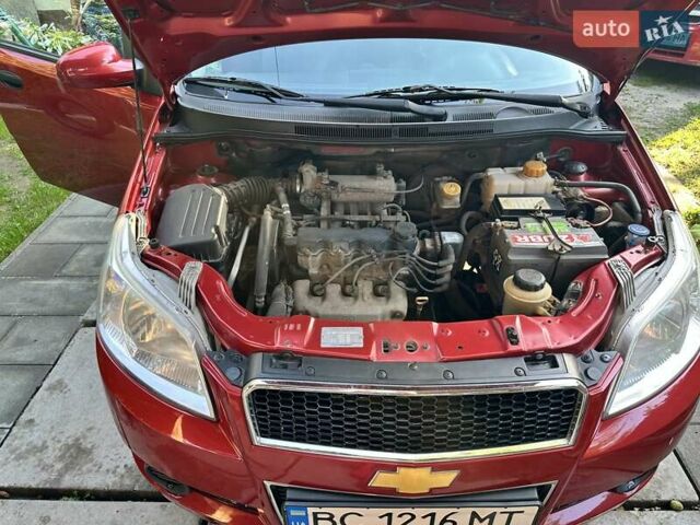 Красный Шевроле Авео, объемом двигателя 1.5 л и пробегом 137 тыс. км за 5500 $, фото 9 на Automoto.ua
