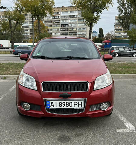 Красный Шевроле Авео, объемом двигателя 1.5 л и пробегом 191 тыс. км за 4300 $, фото 8 на Automoto.ua