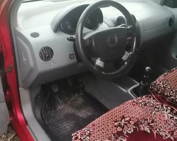 Красный Шевроле Авео, объемом двигателя 1.5 л и пробегом 250 тыс. км за 2650 $, фото 15 на Automoto.ua