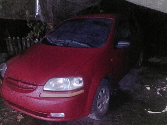 Красный Шевроле Авео, объемом двигателя 1.5 л и пробегом 550 тыс. км за 2700 $, фото 2 на Automoto.ua