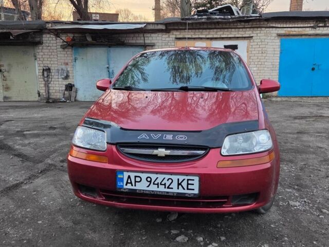 Красный Шевроле Авео, объемом двигателя 1.5 л и пробегом 156 тыс. км за 2500 $, фото 6 на Automoto.ua