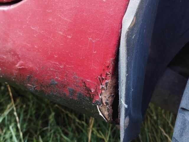 Красный Шевроле Авео, объемом двигателя 1.5 л и пробегом 350 тыс. км за 1800 $, фото 10 на Automoto.ua