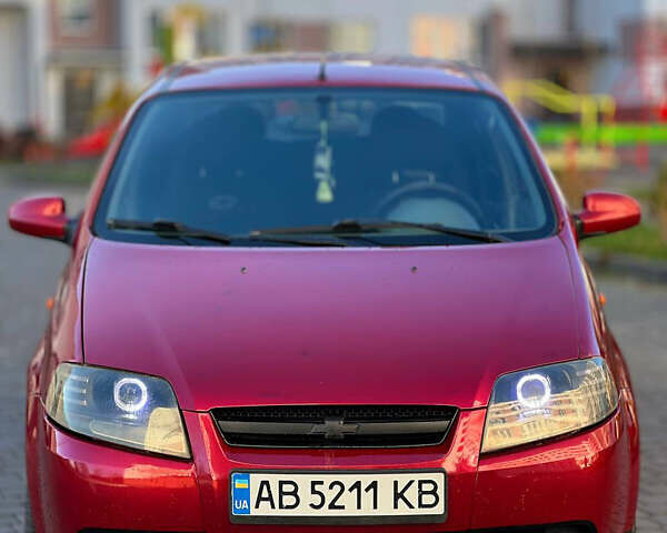 Красный Шевроле Авео, объемом двигателя 1.5 л и пробегом 298 тыс. км за 2450 $, фото 18 на Automoto.ua