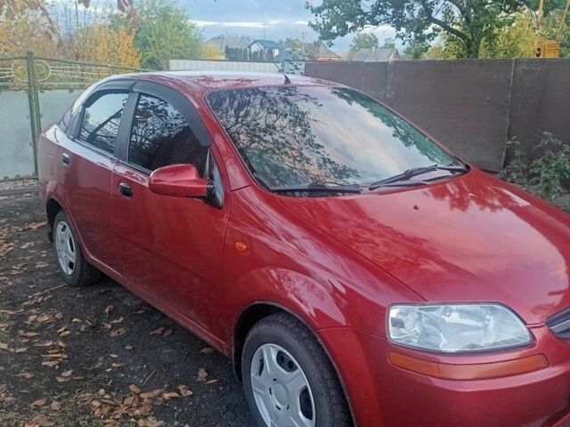 Красный Шевроле Авео, объемом двигателя 1.5 л и пробегом 290 тыс. км за 2400 $, фото 7 на Automoto.ua