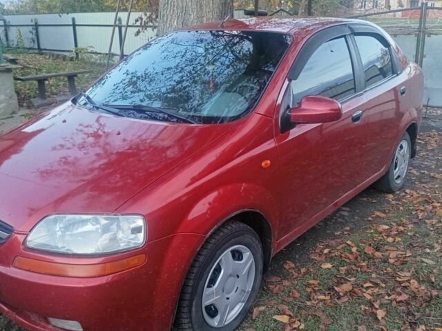 Красный Шевроле Авео, объемом двигателя 1.5 л и пробегом 290 тыс. км за 2400 $, фото 6 на Automoto.ua