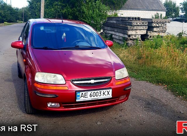 Червоний Шевроле Авео, об'ємом двигуна 1.5 л та пробігом 262 тис. км за 3200 $, фото 9 на Automoto.ua