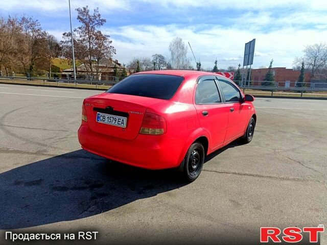 Красный Шевроле Авео, объемом двигателя 1.5 л и пробегом 190 тыс. км за 3100 $, фото 8 на Automoto.ua