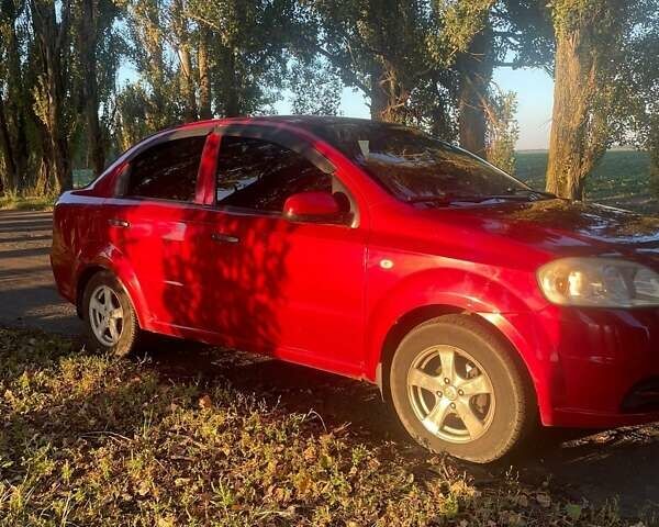 Красный Шевроле Авео, объемом двигателя 1.5 л и пробегом 210 тыс. км за 3400 $, фото 13 на Automoto.ua