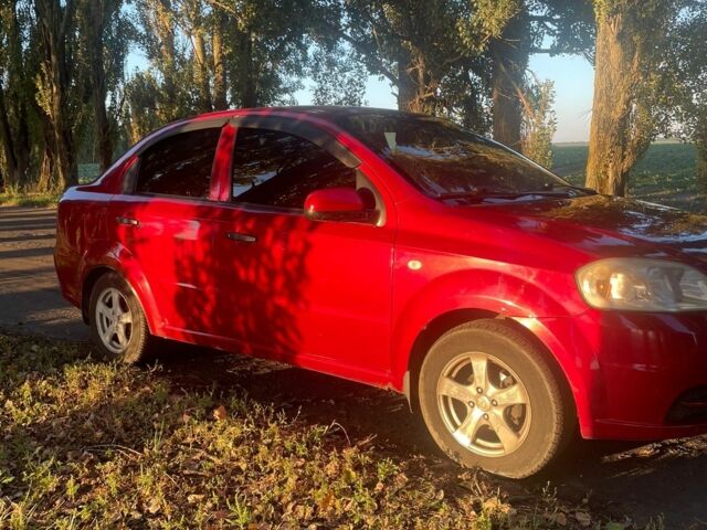 Красный Шевроле Авео, объемом двигателя 1.5 л и пробегом 210 тыс. км за 3400 $, фото 14 на Automoto.ua