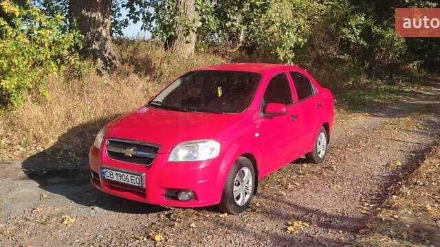 Красный Шевроле Авео, объемом двигателя 1.5 л и пробегом 241 тыс. км за 3500 $, фото 14 на Automoto.ua