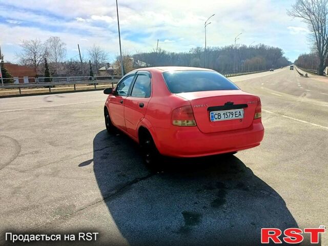 Красный Шевроле Авео, объемом двигателя 1.5 л и пробегом 190 тыс. км за 3100 $, фото 7 на Automoto.ua