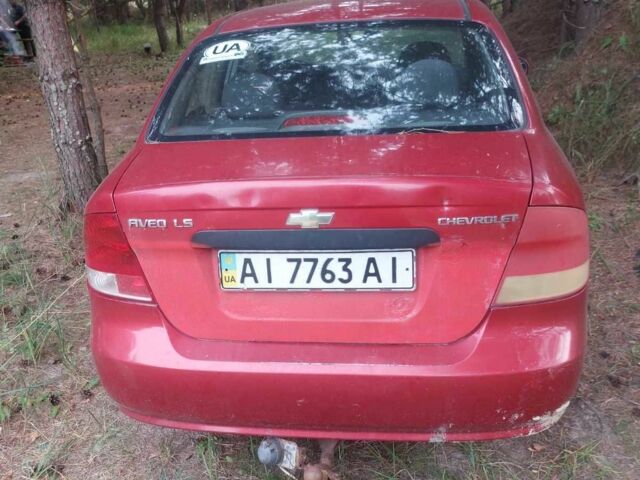 Красный Шевроле Авео, объемом двигателя 0 л и пробегом 154 тыс. км за 830 $, фото 1 на Automoto.ua