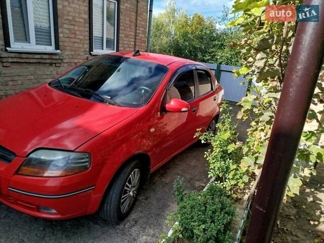 Красный Шевроле Авео, объемом двигателя 1.5 л и пробегом 226 тыс. км за 3500 $, фото 9 на Automoto.ua