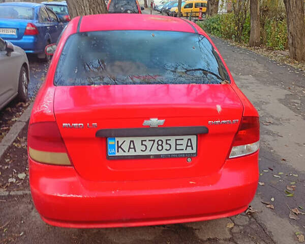 Червоний Шевроле Авео, об'ємом двигуна 1.4 л та пробігом 326 тис. км за 1700 $, фото 1 на Automoto.ua