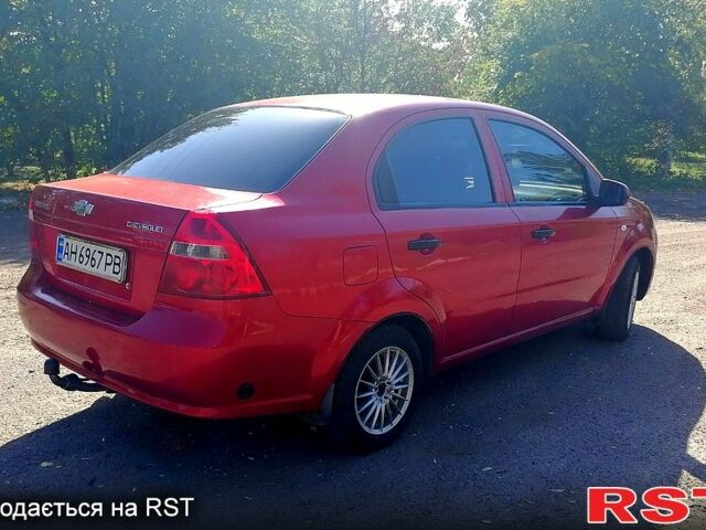 Червоний Шевроле Авео, об'ємом двигуна 1.5 л та пробігом 213 тис. км за 4000 $, фото 3 на Automoto.ua