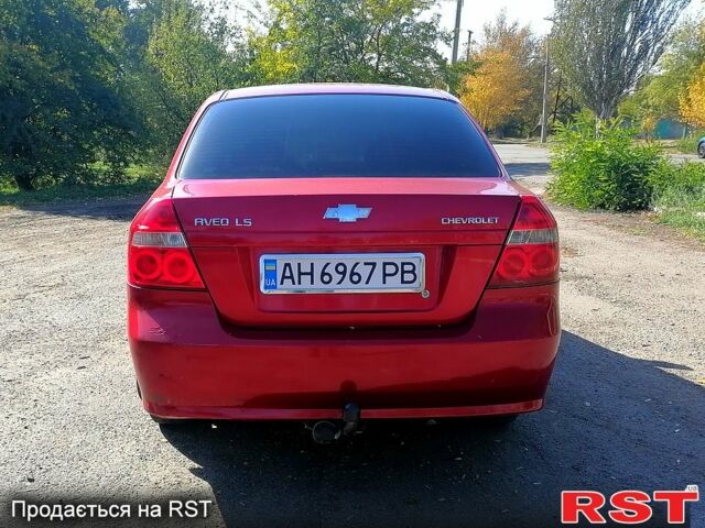 Червоний Шевроле Авео, об'ємом двигуна 1.5 л та пробігом 213 тис. км за 4000 $, фото 2 на Automoto.ua
