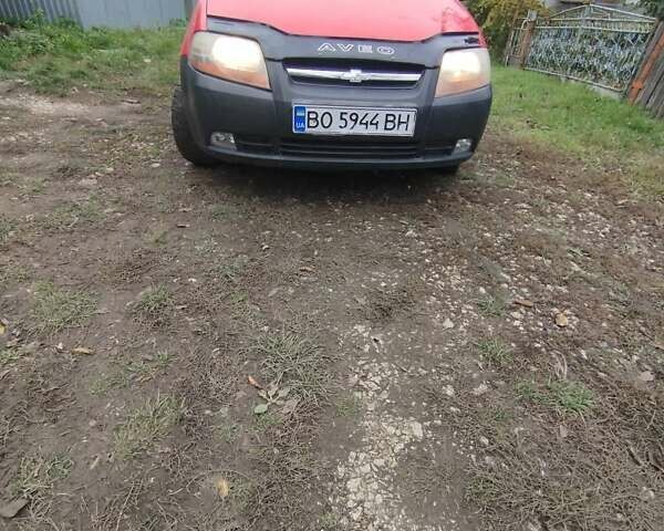 Красный Шевроле Авео, объемом двигателя 1.5 л и пробегом 163 тыс. км за 2100 $, фото 8 на Automoto.ua