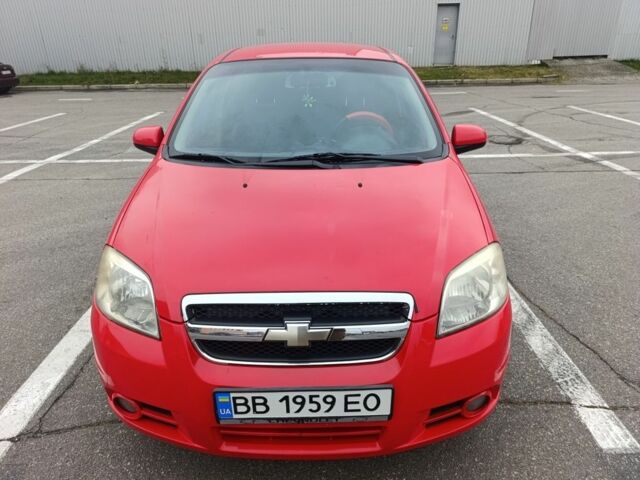 Красный Шевроле Авео, объемом двигателя 1.5 л и пробегом 162 тыс. км за 3537 $, фото 3 на Automoto.ua