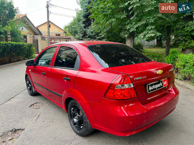 Красный Шевроле Авео, объемом двигателя 1.5 л и пробегом 205 тыс. км за 4490 $, фото 6 на Automoto.ua