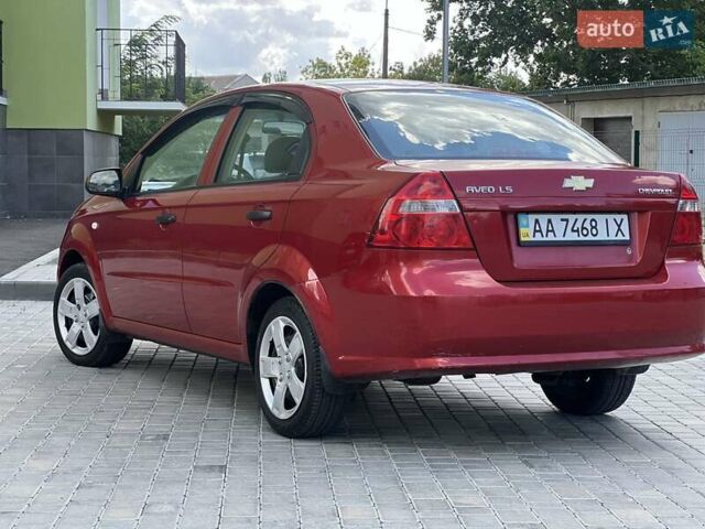 Красный Шевроле Авео, объемом двигателя 1.5 л и пробегом 76 тыс. км за 4750 $, фото 6 на Automoto.ua