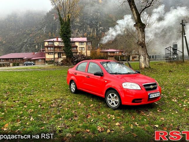 Красный Шевроле Авео, объемом двигателя 1.2 л и пробегом 100 тыс. км за 4500 $, фото 4 на Automoto.ua