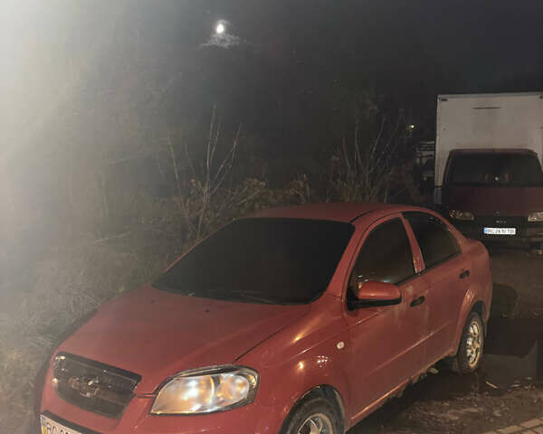 Красный Шевроле Авео, объемом двигателя 0 л и пробегом 250 тыс. км за 1500 $, фото 1 на Automoto.ua