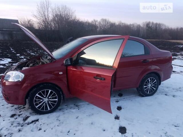 Червоний Шевроле Авео, об'ємом двигуна 1.5 л та пробігом 110 тис. км за 4000 $, фото 3 на Automoto.ua