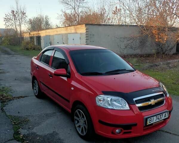 Красный Шевроле Авео, объемом двигателя 1.5 л и пробегом 65 тыс. км за 5500 $, фото 17 на Automoto.ua