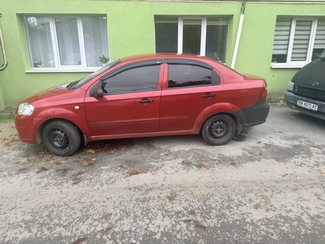 Шевроле Авео 2008 в Тернополе на Automoto.ua Красный Шевроле Авео, объемом двигателя 1.5 л и пробегом 175 тыс. км за 2200 $, фото 1 на Automoto.ua