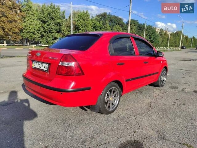 Красный Шевроле Авео, объемом двигателя 1.5 л и пробегом 65 тыс. км за 5500 $, фото 11 на Automoto.ua