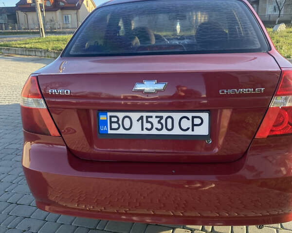 Красный Шевроле Авео, объемом двигателя 1.5 л и пробегом 350 тыс. км за 2899 $, фото 6 на Automoto.ua