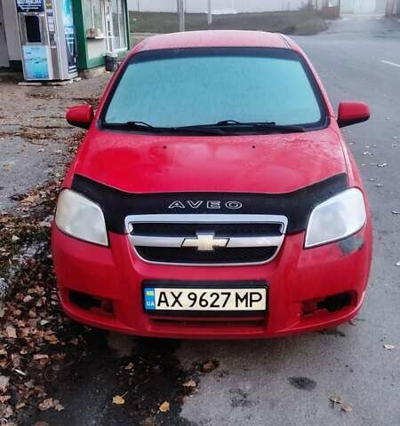 Красный Шевроле Авео, объемом двигателя 1.5 л и пробегом 205 тыс. км за 3300 $, фото 6 на Automoto.ua