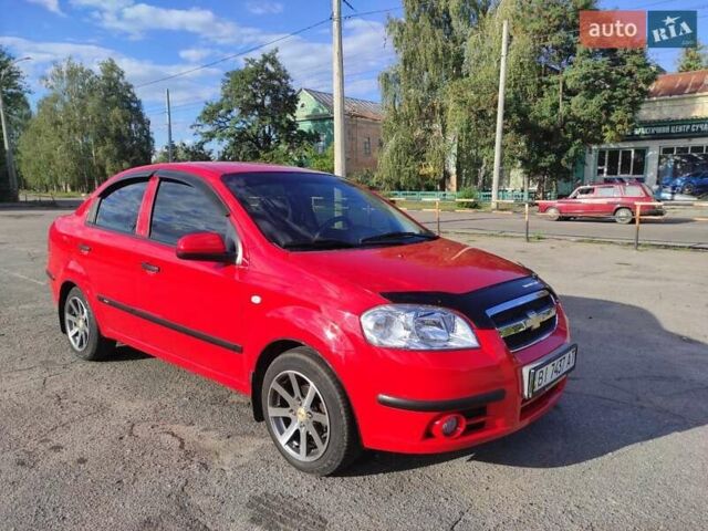 Красный Шевроле Авео, объемом двигателя 1.5 л и пробегом 65 тыс. км за 5500 $, фото 9 на Automoto.ua