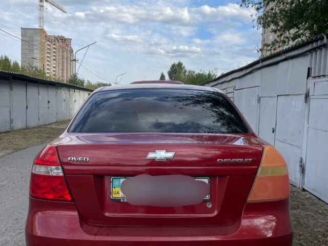 Красный Шевроле Авео, объемом двигателя 1.6 л и пробегом 32 тыс. км за 3100 $, фото 1 на Automoto.ua