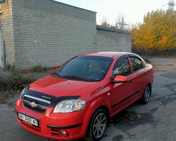 Красный Шевроле Авео, объемом двигателя 1.5 л и пробегом 65 тыс. км за 5500 $, фото 8 на Automoto.ua