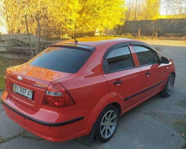 Красный Шевроле Авео, объемом двигателя 1.5 л и пробегом 65 тыс. км за 5500 $, фото 22 на Automoto.ua