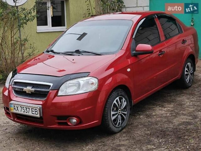 Шевроле Авео 2008 в Харькове на Automoto.ua Красный Шевроле Авео, объемом двигателя 1.5 л и пробегом 158 тыс. км за 4350 $, фото 3 на Automoto.ua