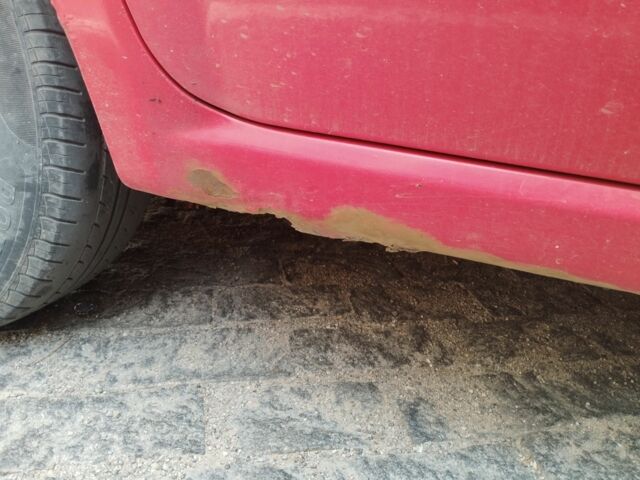 Красный Шевроле Авео, объемом двигателя 1.4 л и пробегом 201 тыс. км за 3500 $, фото 3 на Automoto.ua