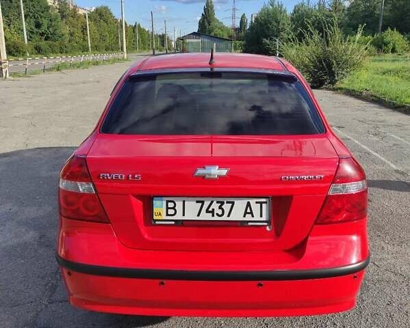 Красный Шевроле Авео, объемом двигателя 1.5 л и пробегом 65 тыс. км за 5500 $, фото 33 на Automoto.ua