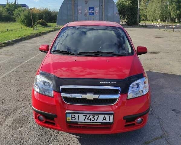 Красный Шевроле Авео, объемом двигателя 1.5 л и пробегом 65 тыс. км за 5500 $, фото 21 на Automoto.ua