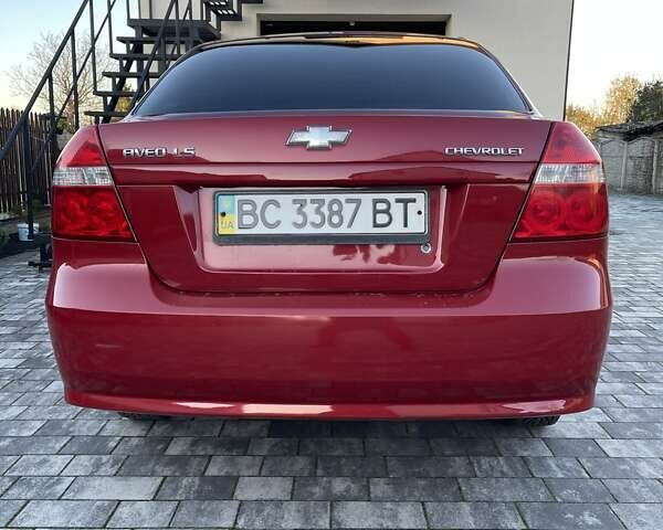 Шевроле Авео 2008 в Буске на Automoto.ua Красный Шевроле Авео, объемом двигателя 1.5 л и пробегом 199 тыс. км за 4150 $, фото 6 на Automoto.ua